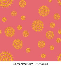 Abstract color seamless pattern for new background.