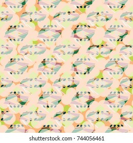 Abstract color seamless pattern for new background.