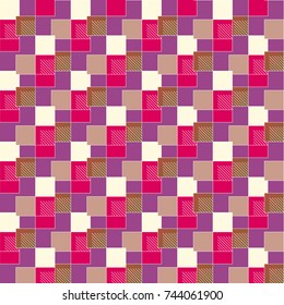 Abstract color seamless pattern for new background.