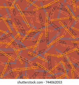 Abstract color seamless pattern for new background.