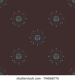 Abstract color seamless pattern for new background.