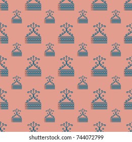 Abstract color seamless pattern for new background.
