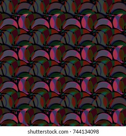 Abstract color seamless pattern for new background.
