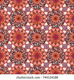 Abstract color seamless pattern for new background.