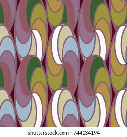 Abstract color seamless pattern for new background.