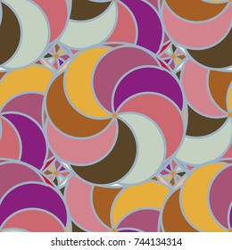 Abstract color seamless pattern for new background.