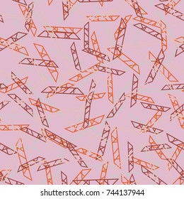 Abstract color seamless pattern for new background.
