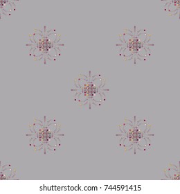 Abstract color seamless pattern for new background.