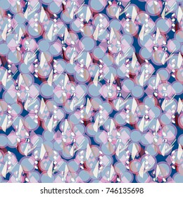 Abstract color seamless pattern for new background.