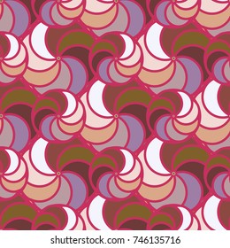 Abstract color seamless pattern for new background.