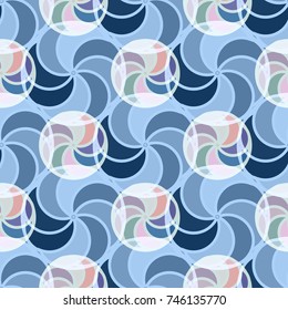 Abstract color seamless pattern for new background.