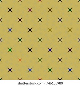 Abstract color seamless pattern for new background.