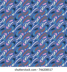 Abstract color seamless pattern for new background.