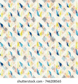 Abstract color seamless pattern for new background.