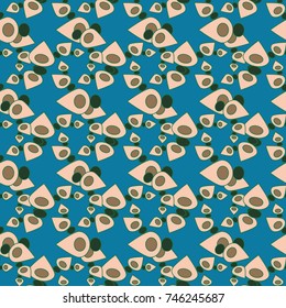 Abstract color seamless pattern for new background.