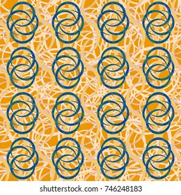 Abstract color seamless pattern for new background.