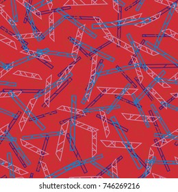 Abstract color seamless pattern for new background.