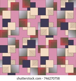 Abstract color seamless pattern for new background.