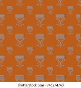 Abstract color seamless pattern for new background.