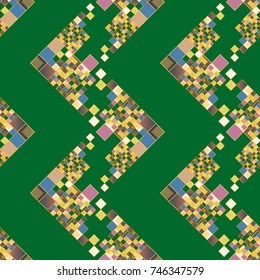 Abstract color seamless pattern for new background.
