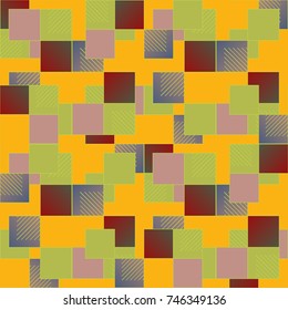 Abstract color seamless pattern for new background.