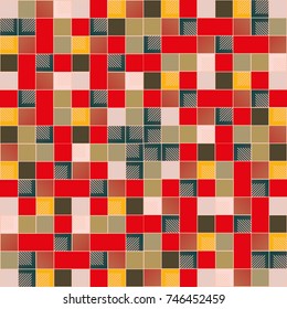 Abstract color seamless pattern for new background.