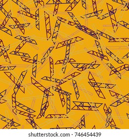 Abstract color seamless pattern for new background.