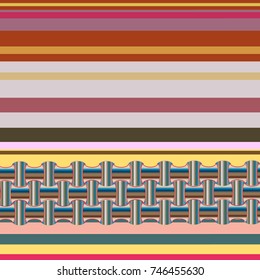 Abstract color seamless pattern for new background.