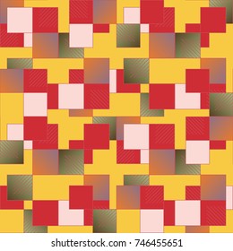 Abstract color seamless pattern for new background.