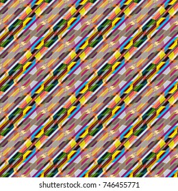 Abstract color seamless pattern for new background.