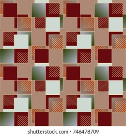 Abstract color seamless pattern for new background.