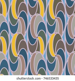 Abstract color seamless pattern for new background.