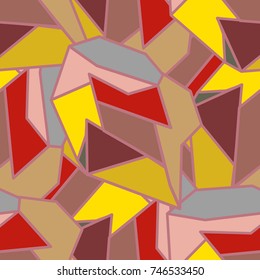 Abstract color seamless pattern for new background.