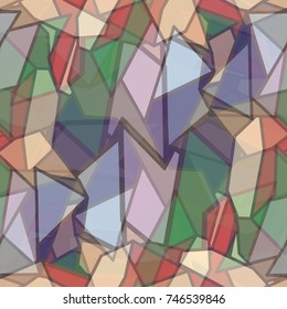 Abstract color seamless pattern for new background.