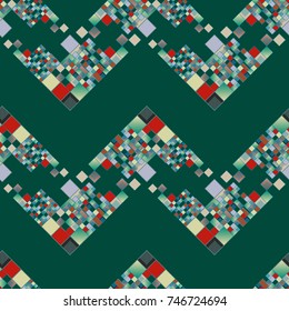 Abstract color seamless pattern for new background.
