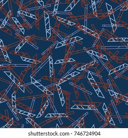 Abstract color seamless pattern for new background.