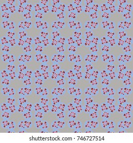 Abstract color seamless pattern for new background.