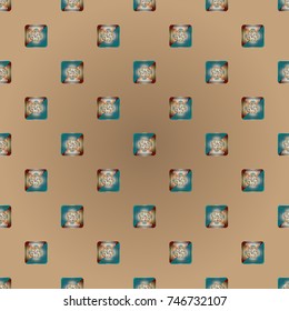 Abstract color seamless pattern for new background.