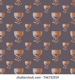 Abstract color seamless pattern for new background.