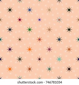 Abstract color seamless pattern for new background.