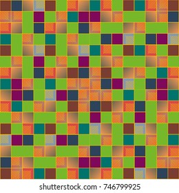Abstract color seamless pattern for new background.