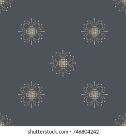 Abstract color seamless pattern for new background.
