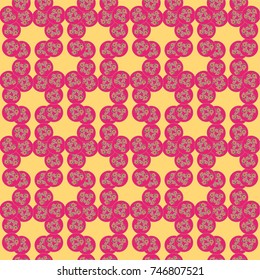 Abstract color seamless pattern for new background.