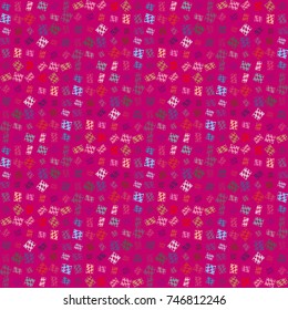 Abstract color seamless pattern for new background.