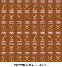 Abstract color seamless pattern for new background.