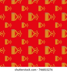 Abstract color seamless pattern for new background.