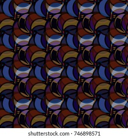 Abstract color seamless pattern for new background.