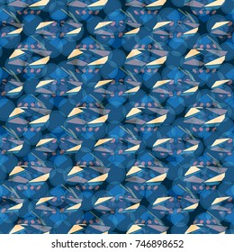 Abstract color seamless pattern for new background.