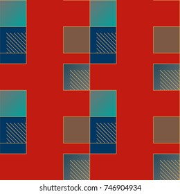 Abstract color seamless pattern for new background.