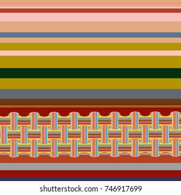 Abstract color seamless pattern for new background.